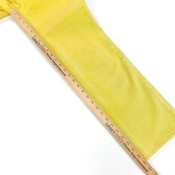 URBAN OUTFITTERS BDG Cowboy Jeans Slouchy Straight Western Yellow Womens 25 x 29 - Picture 4 of 9